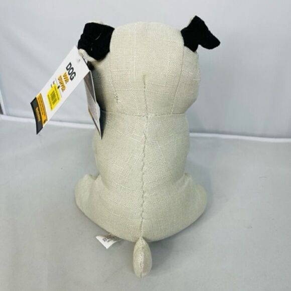 Dog Door Stopper Berkshire Pug Bulldog 10" 10" tall Excellent new condition with - Picture 4 of 7